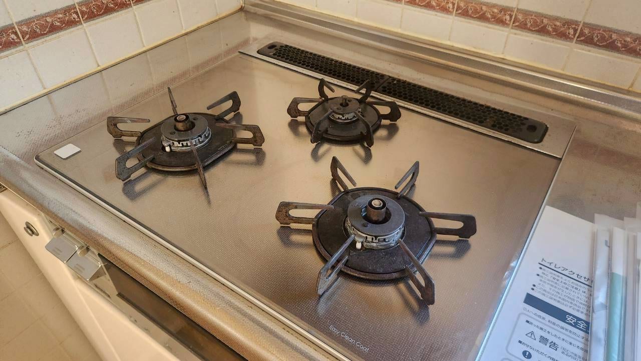 3口ガスコンロ